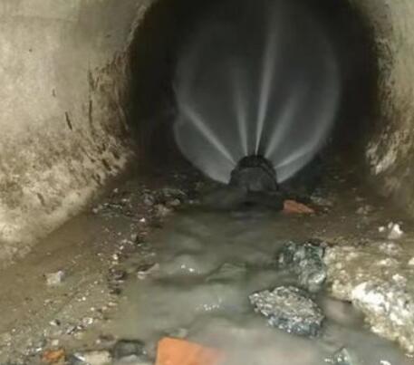 阿合奇市政管道清淤