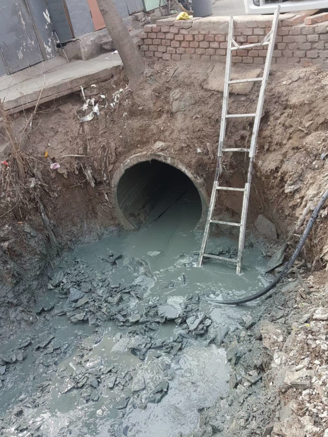 阿合奇管道清洗