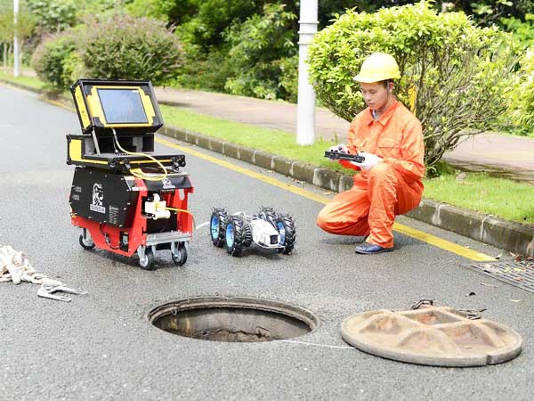 阿合奇管道机器人检测